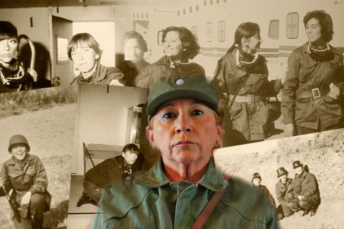 Alicia Reynoso, veterana de la guerra de Malvinas