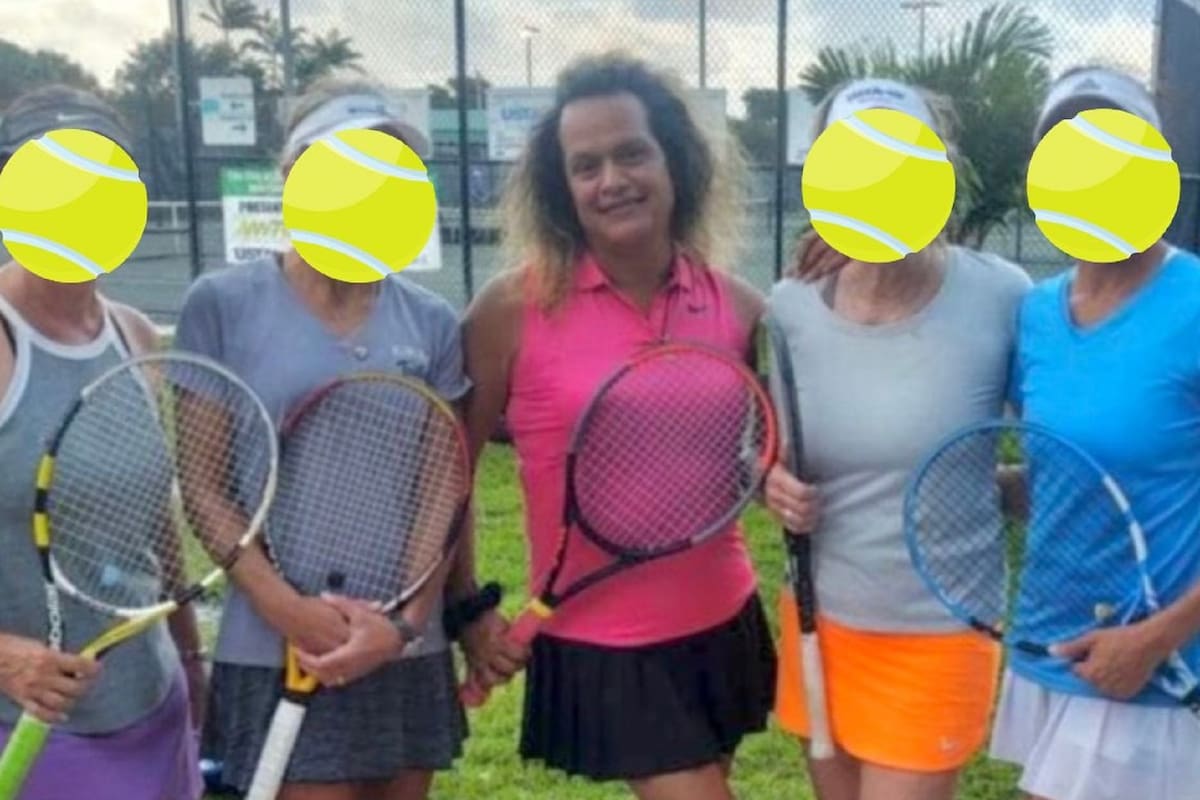 Alicia Rowley durante uno de los torneos que ganó y que desató la polémica