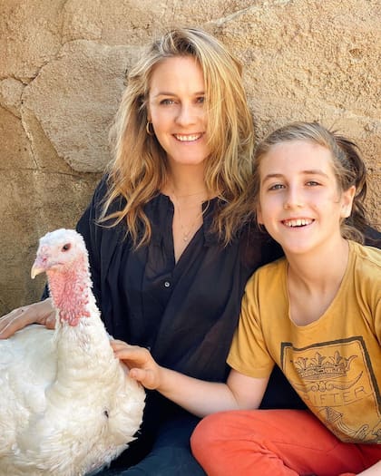 Alicia Silverstone junto a su hijo de 10 años (Foto: Instagram/@aliciasilverstone)