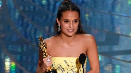 Alicia Vikander, mejor actriz de reparto