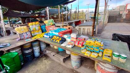 Alimentos incautados por la Justicia a la organización CCC