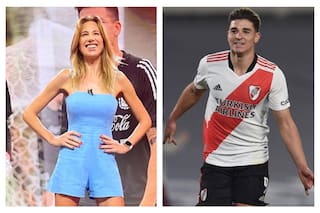 Alina Moine se quebró al hablar sobre el pase de Julián Álvarez