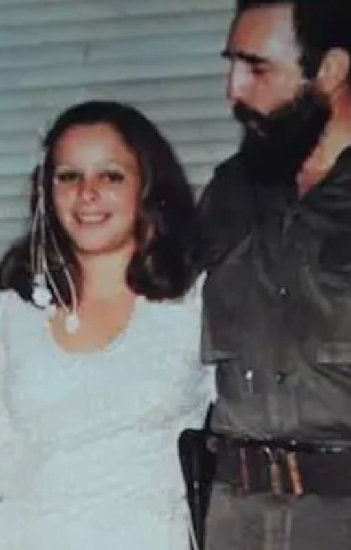 Alina y su padre Fidel Castro