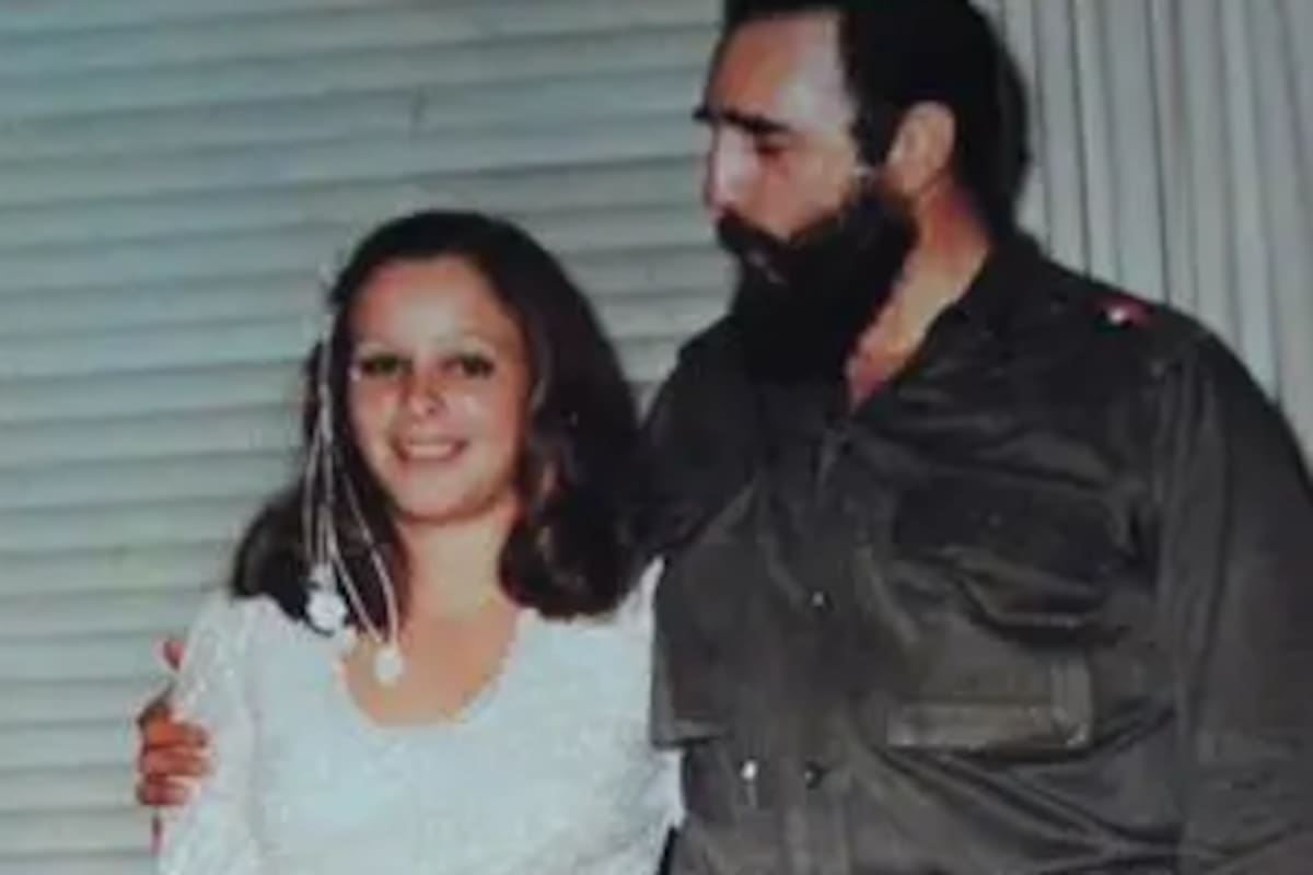 Alina y su padre Fidel Castro