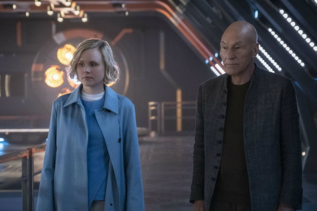 Alison Pill y Patrick Stewart, en la nueva aventura del universo creado por Gene Roddenberry