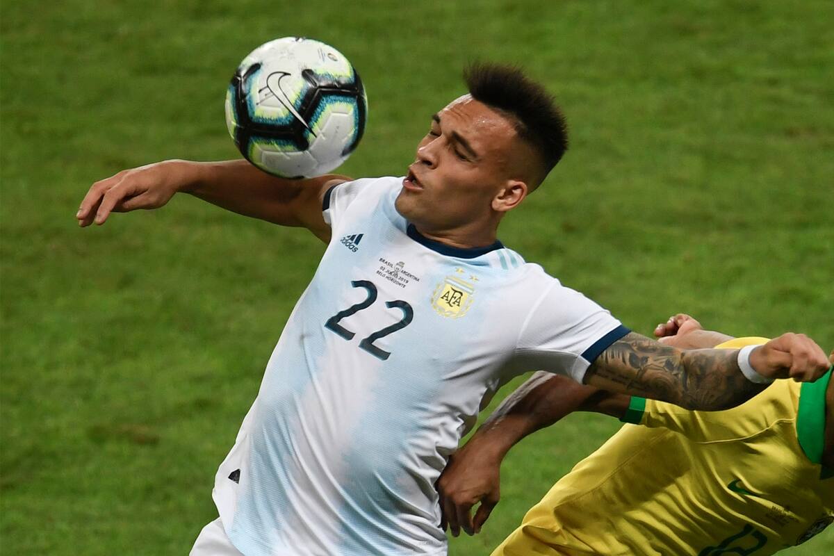 Alivio para la AFA: en el seleccionado masculino olímpico podrá estar Lautaro Martínez, su estrella.