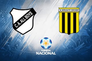 All Boys vs. Almirante Brown, por la Primera Nacional 2026: día, hora y cómo ver online