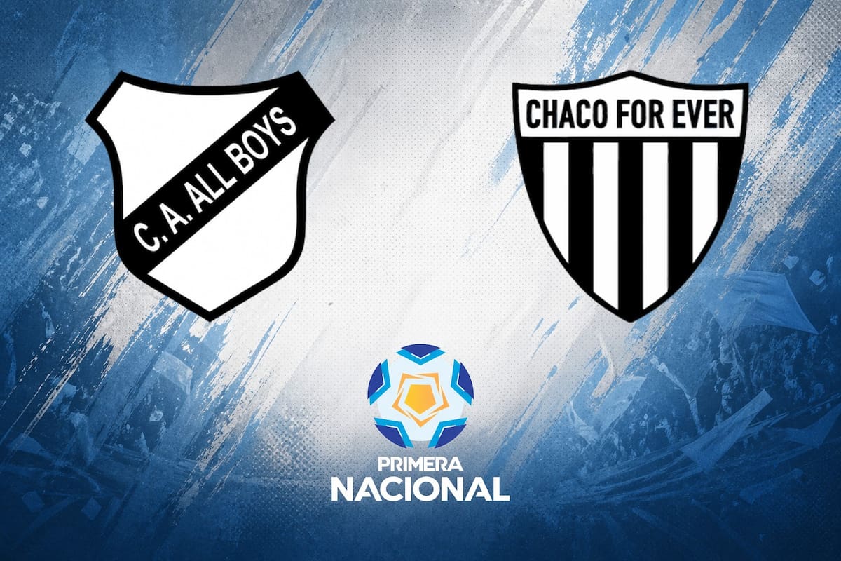 All Boys vs. Chaco For Ever, por una nueva jornada de la Primera Nacional del fútbol argentino