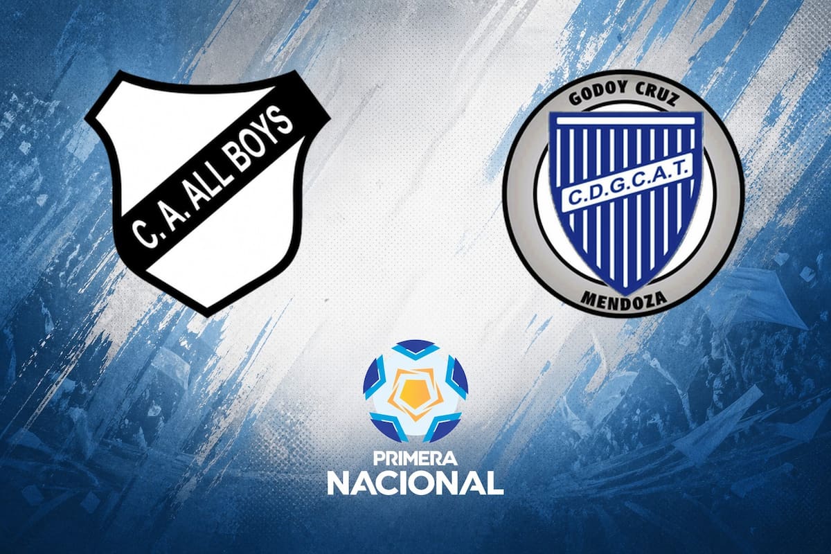 All Boys vs. Godoy Cruz, por una nueva jornada de la Primera Nacional del fútbol argentino