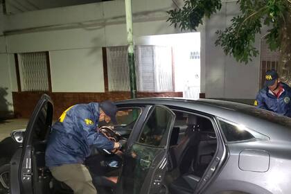 El vehículo utilizado por los captores