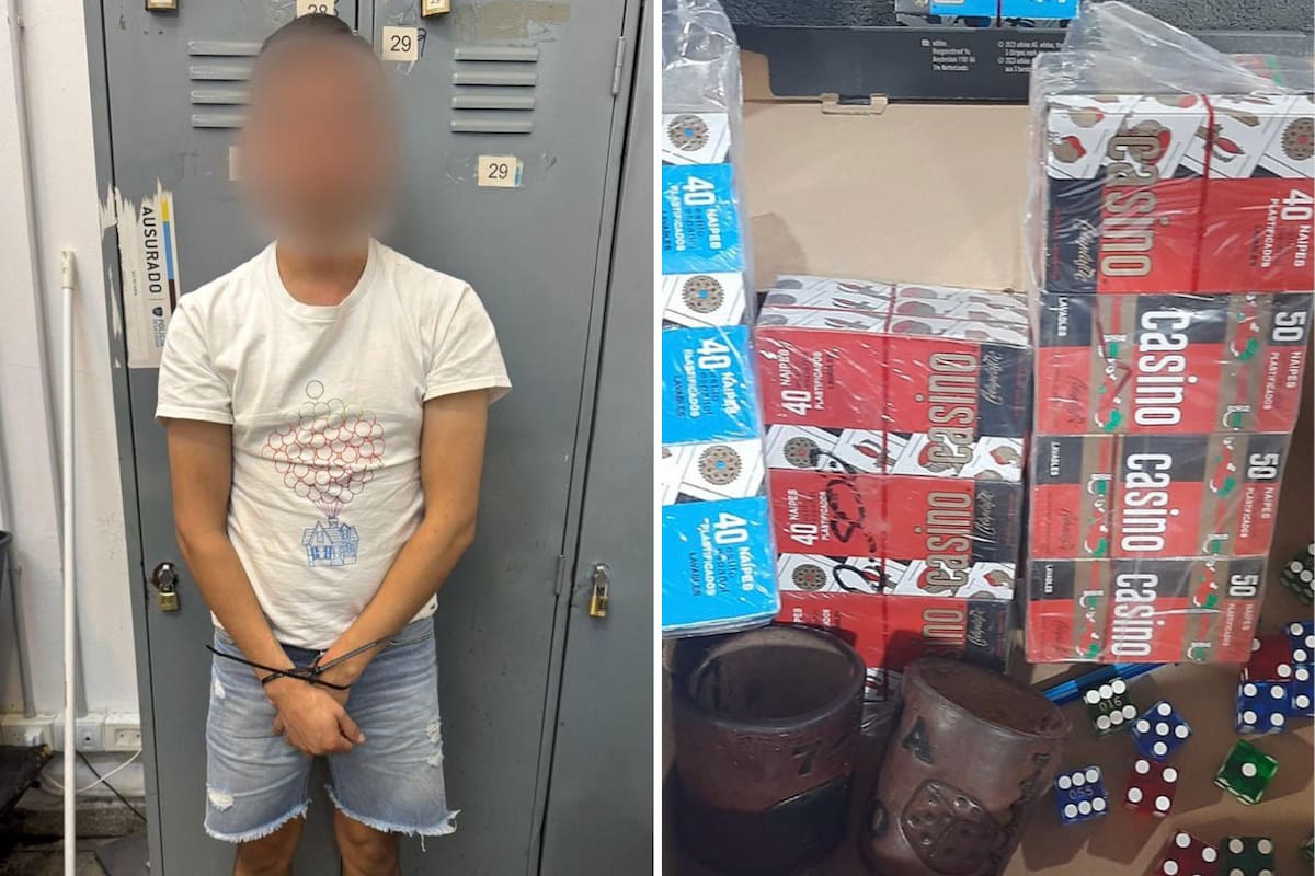 Allanamiento en un casino clandestino