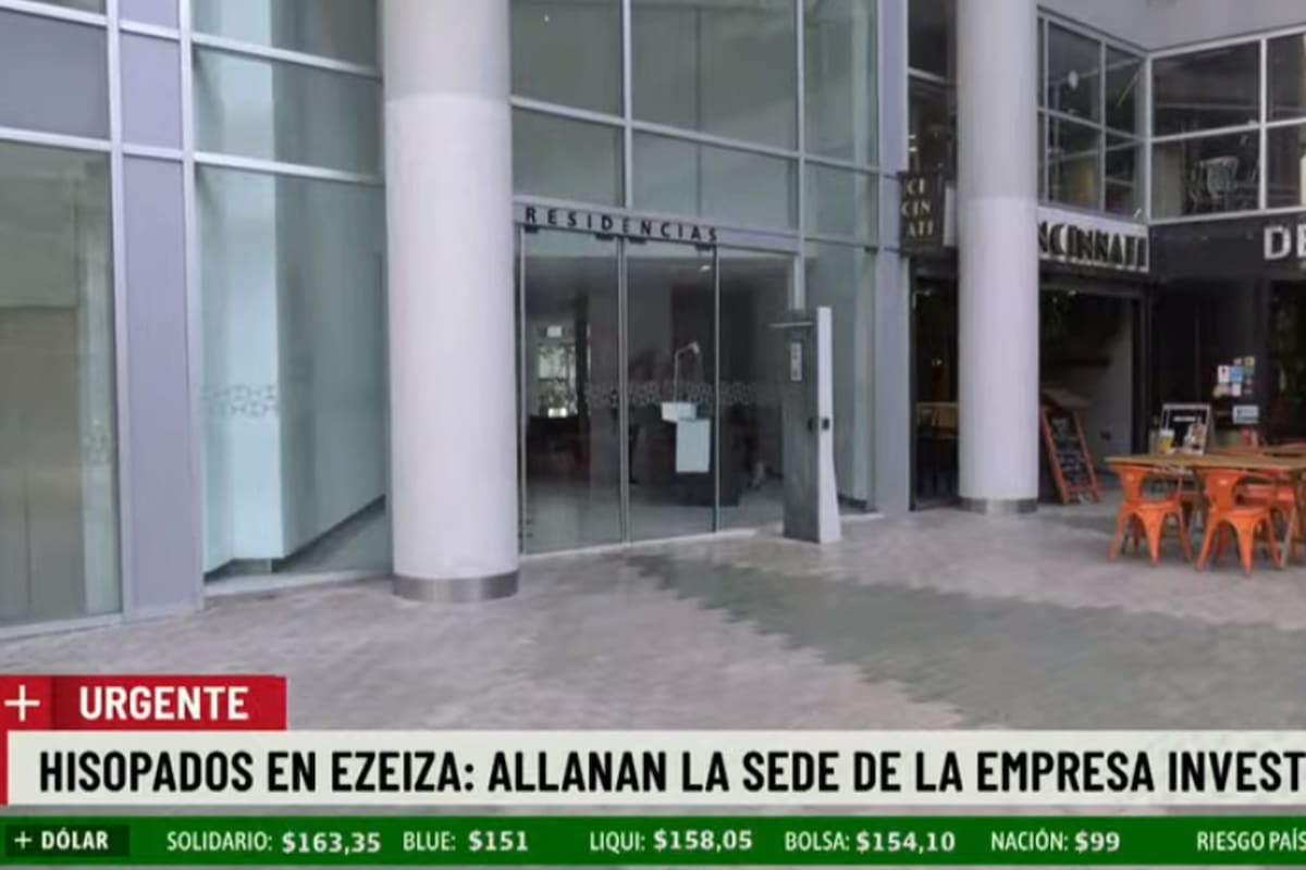 Allanan las oficinas de la empresa que hace los hisopados en Ezeiza