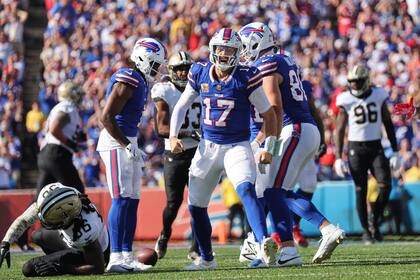 Allen logra tres TDs y Bills mejoran récord con victoria 31-19 sobre Saints aun sin triunfos