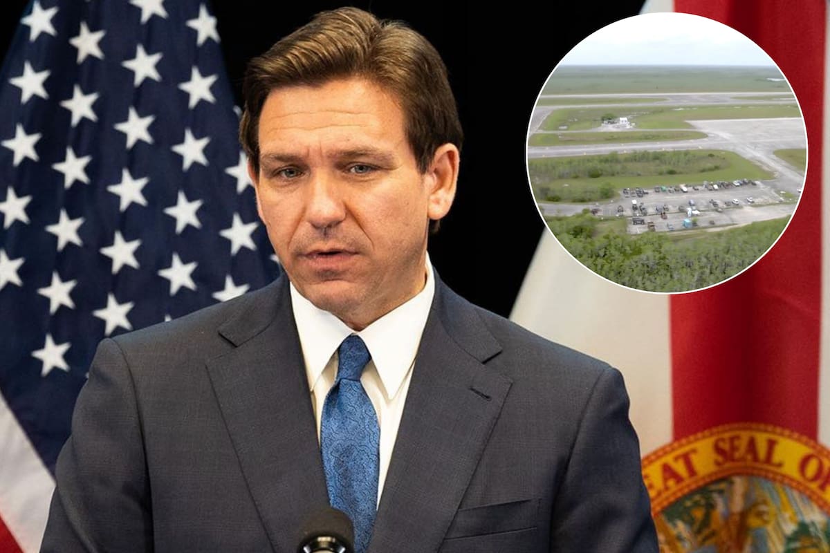 "Alligator Alcatraz": el polémico centro migratorio de los Everglades está en el ojo de la tormenta por el uso de contratos exprés con sobreprecios en su construcción exprés