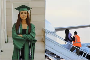 Allison Bustillo Chinchilla, de 20 años, dejará Estados Unidos después de permanecer medio año detenida en el Centro de Detención Stewart, en Georgia