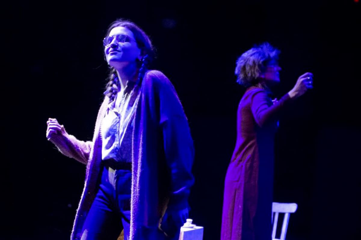 Alma Buffay y Marianella Zappelli, protagonistas de la obra.