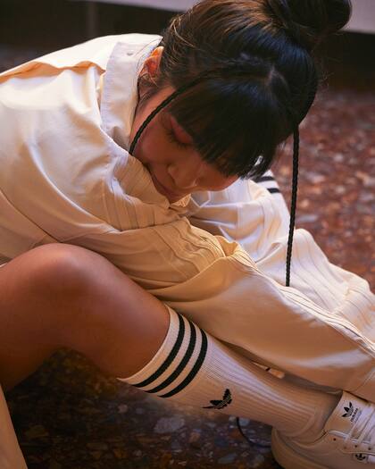 Alma fotografiada para la campaña de adidas #siempreoriginal.