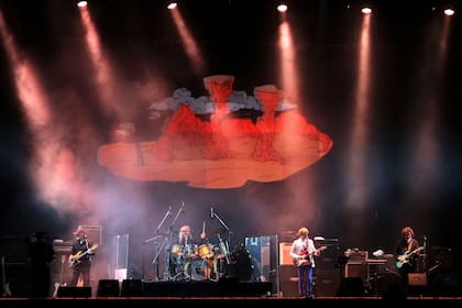 Almendra en el show Las Bandas Eternas