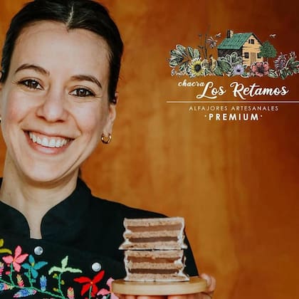 Almendra Guiller se convirtió en la ganadora por su alfajor con harina de nuez y dulce de leche