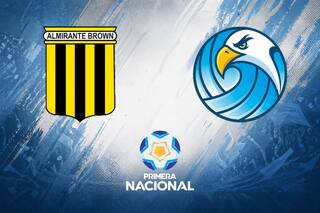 Almirante Brown vs. Ciudad de Bolívar, por la Primera Nacional 2026: día, hora y cómo ver online