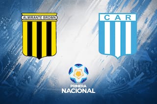 Almirante Brown vs. Racing (Córdoba), por la Primera Nacional 2026: día, hora y cómo ver online