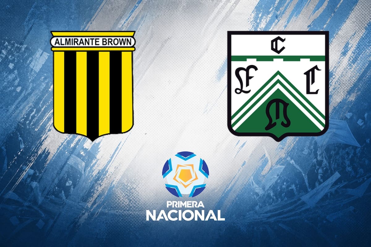Almirante Brown y Ferro Carril Oeste disputaron uno de los encuentros de la jornada del fútbol argentino