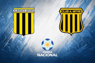 Almirante Brown venció por 3-1 a Mitre, por la Primera Nacional 2026