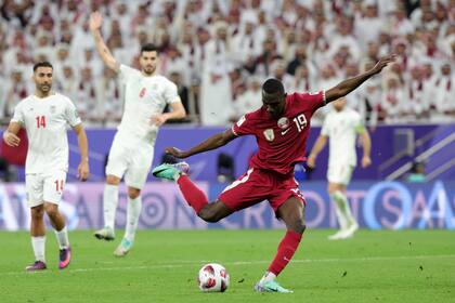 Almoez Ali convirtió el tanto con el que Qatar se metió en la final de la Copa de Asia