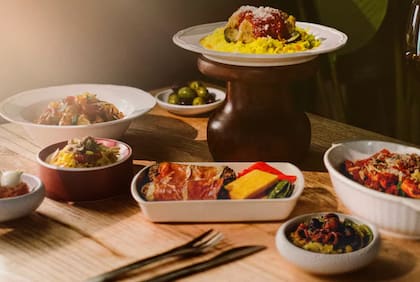 Almuerzo en Cathay Pacific