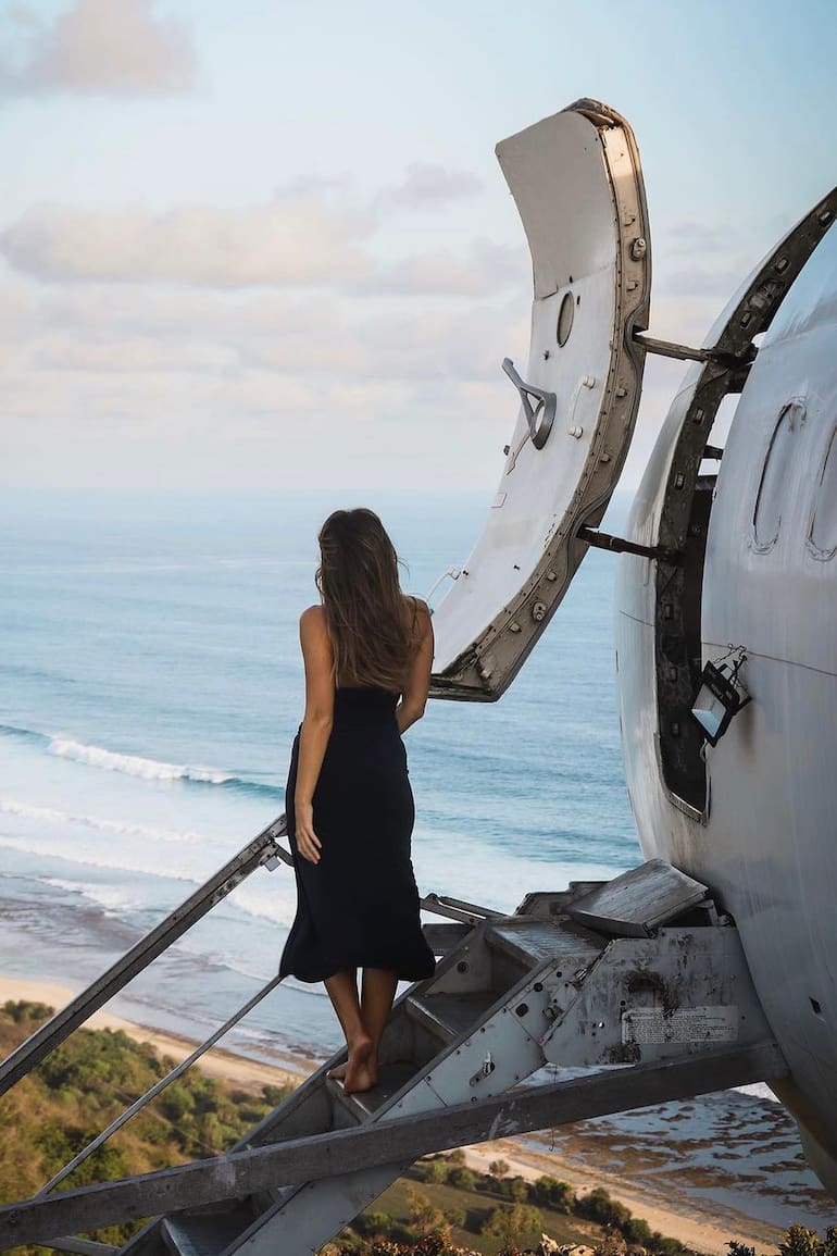 Alojarse en un avión
