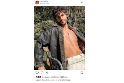 Alosian Vivancos, ¿el galán que enamoró a Lali Espósito?