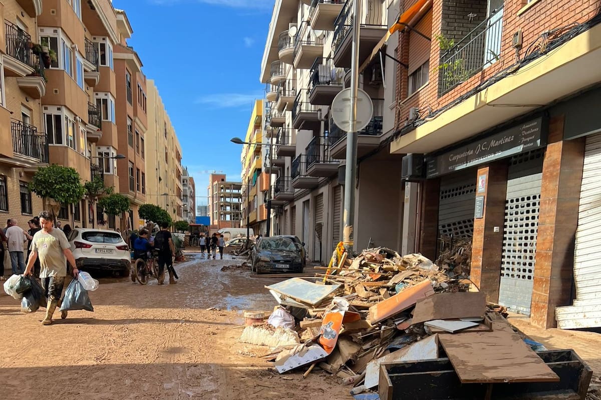 Alrededor de 4500 comercios sufrieron daños por el temporal DANA