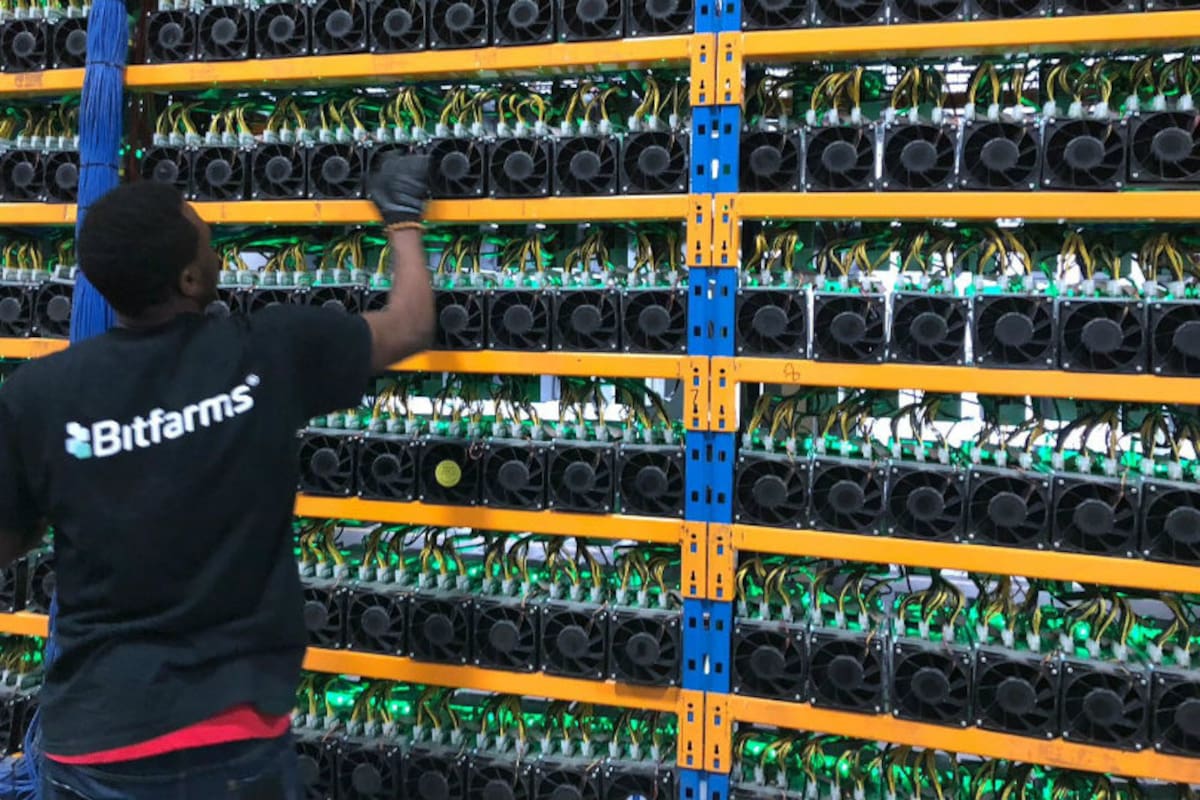 Alrededor de 80 personas trabajan en Bitfarms