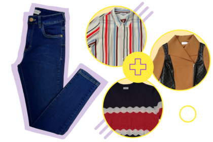 Alrededor de un buen jean pueden armarse los mejores looks. Propuestas para inspirarse con la curaduría de Club.