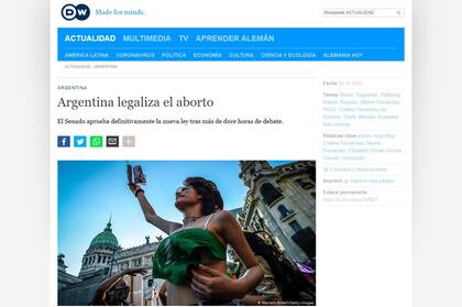Alrededor del mundo, la aprobación de la ley fue noticia