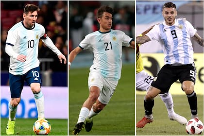 Altas y bajas en la lista de Scaloni para la Copa América: Messi viaja, Dybala está en duda e Icardi perdió su oportunidad.