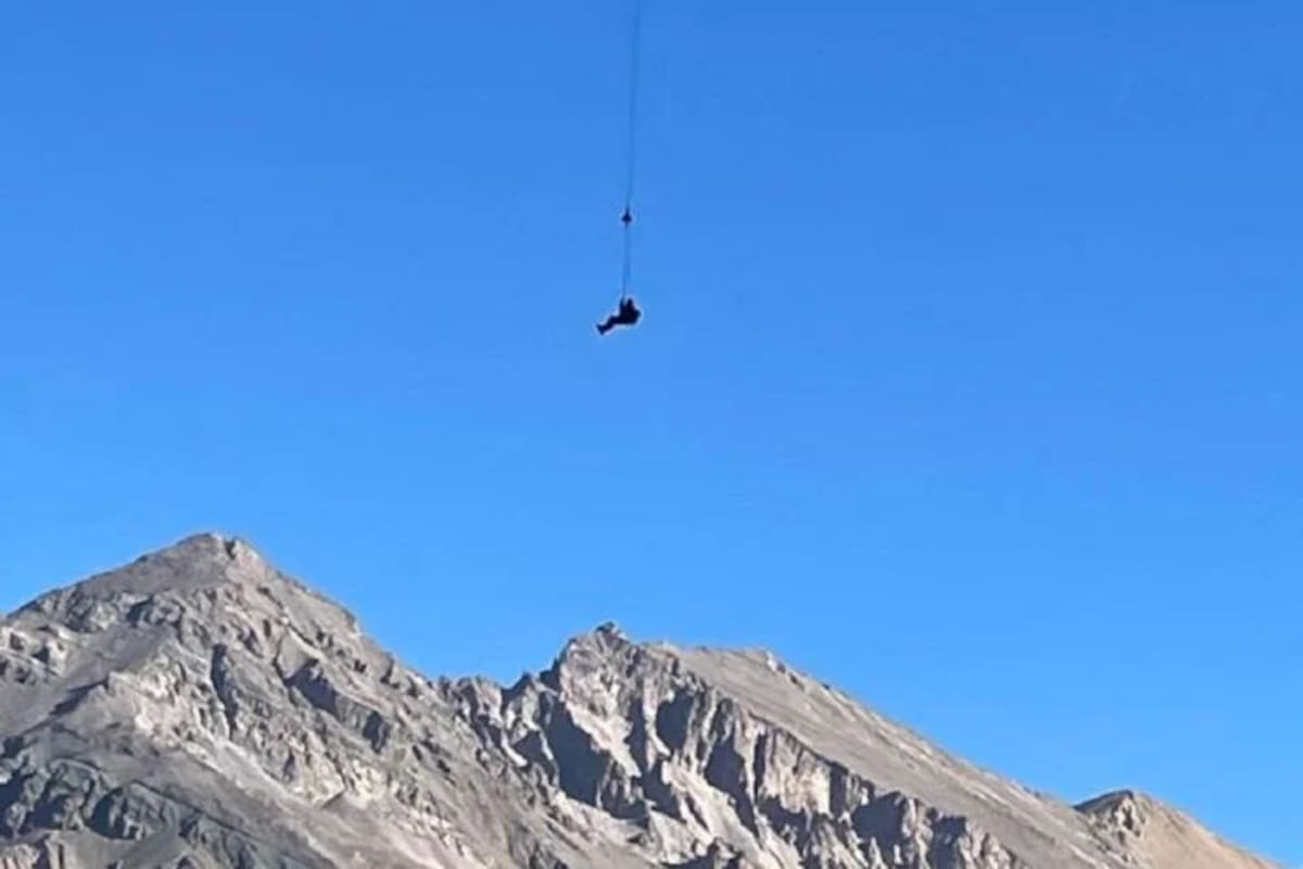 Alucinante rescate de turistas mellizos en el Parque Provincial Aconcagua