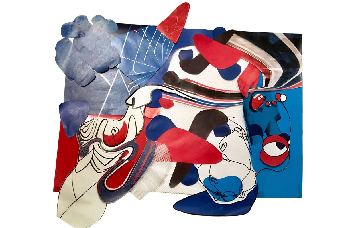 Alumnos de la cátedra de Andrea Saltzman (FADU-UBA) realizaron trabajos prácticos con la obra expuesta en Fundación Proa; diciembre harán un desfile.