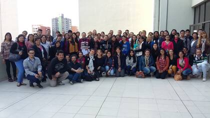Alumnos del taller de promoción de la lectura para jóvenes