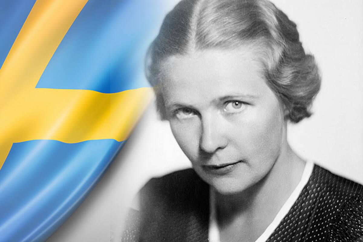 Alva Myrdal fue una de los reformadores sociales más influyentes del siglo XX (Foto de Jan de Meyere, (1879-1950), número JdM 1802, Stockholmskällan)