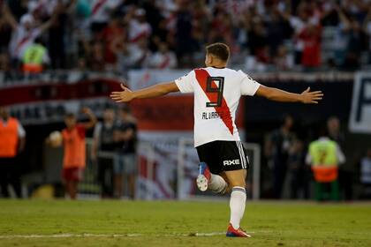 Álvarez abrió el marcador para River