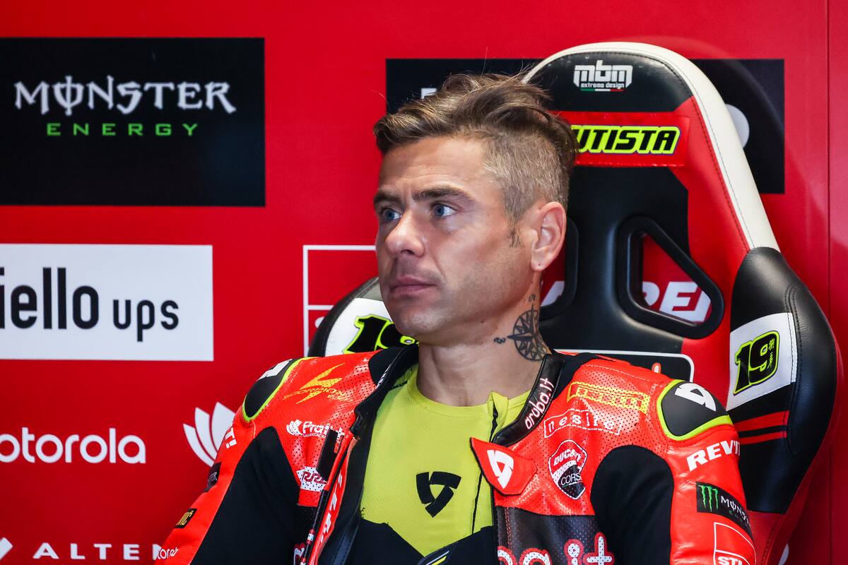 Álvaro Bautista se expresó en redes sociales y contó su duro momento. (Photo by Fabrizio Carabelli/SOPA Images/LightRocket via Getty Images)
