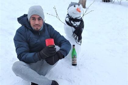 Alvaro Bely Medina, en Balti, Moldavia