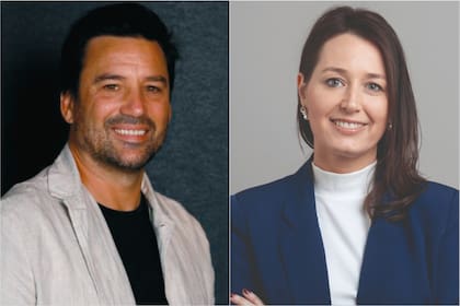 Álvaro García Resta y Lucía Bellocchio, autores del libro Ciudades azules