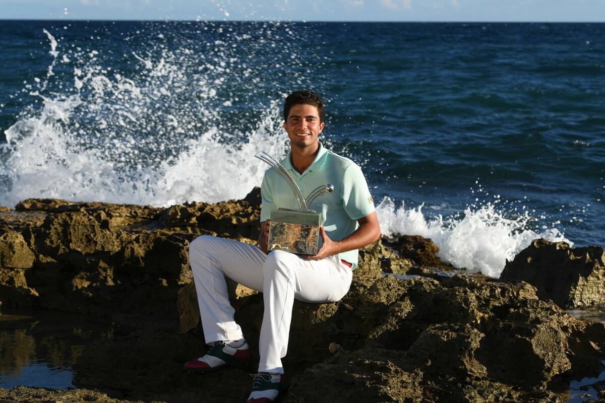 Álvaro Ortíz, campeón del Masters de Augusta