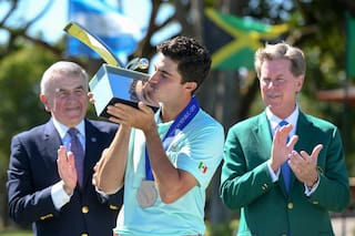 Álvaro Ortiz, otro eslabón en la creciente cadena del golf mexicano