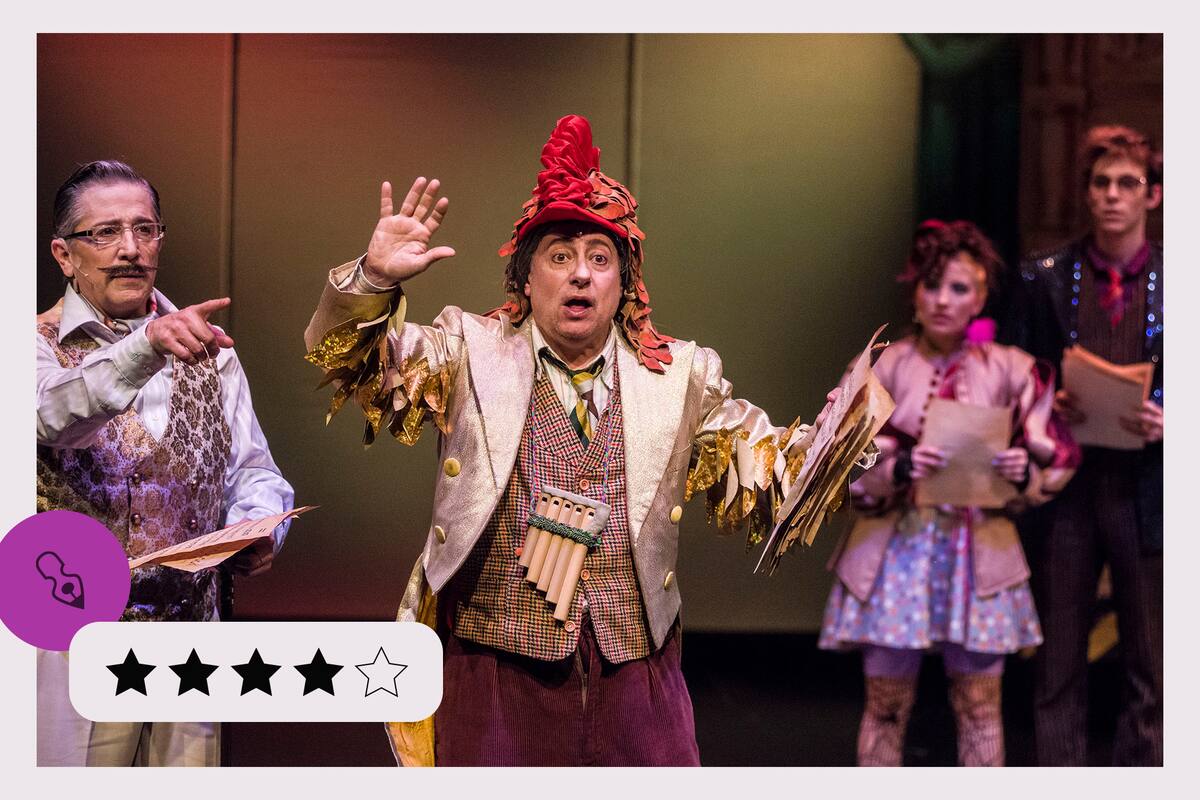 Amadeo, de Daniel Casablanca, Andrés Sahade y Guadalupe Bervih, versión inspirada en La flauta mágica de W. A. Mozart.