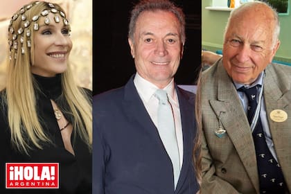 Amalia Amoedo, José Luis Batata Clerc y Rubén Fangio