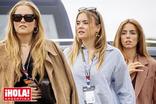 Las princesas Amalia, Alexia y Ariane revolucionaron el circuito de la Fórmula 1