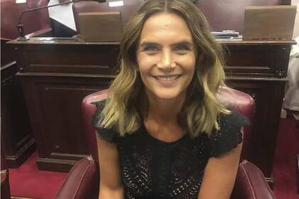 Amalia Granata, en el día de su jura como diputada.